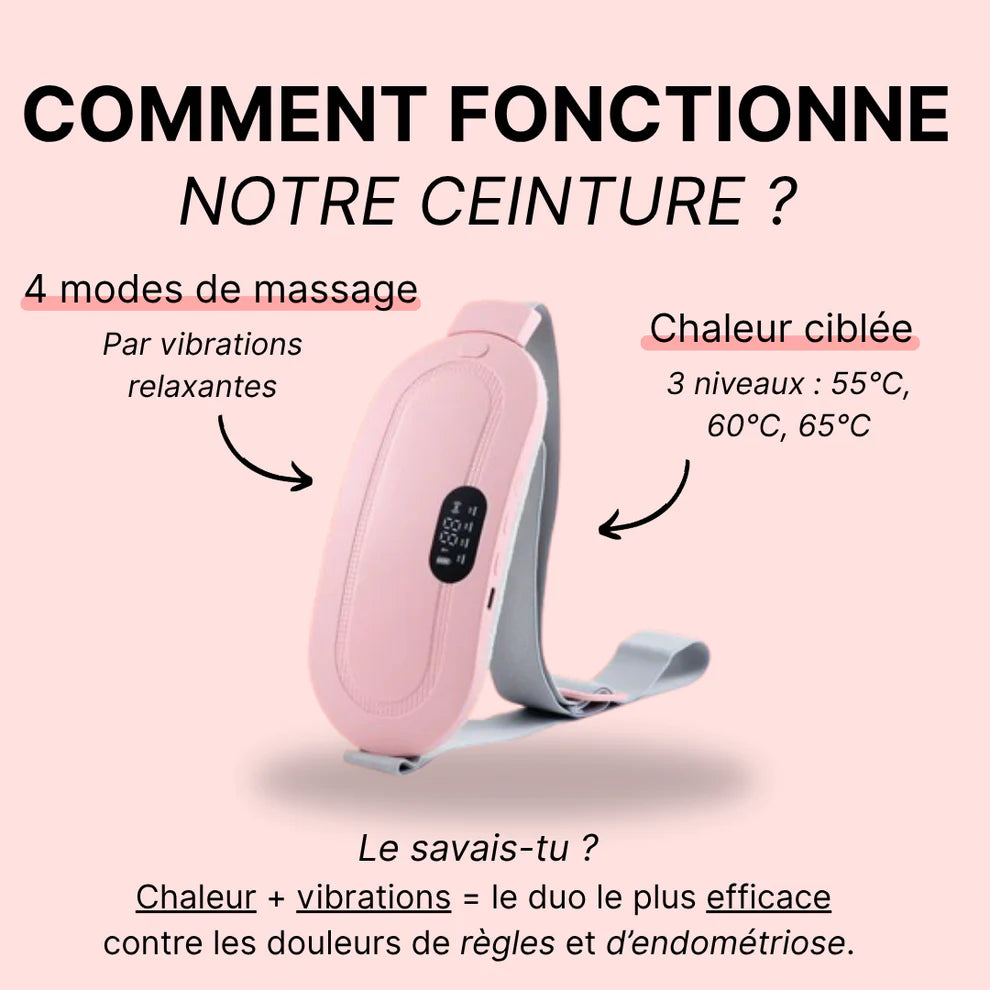 Ceinture chauffante & massante
